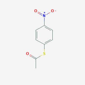 molecular formula C8H7NO3S B032533 S-(4-nitrophenyl) ethanethioate CAS No. 15119-62-7