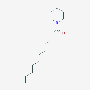 molecular formula C16H29NO B3253365 1-(Piperidin-1-yl)undec-10-en-1-one CAS No. 22342-20-7