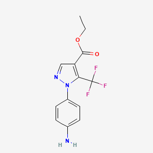 molecular formula C13H12F3N3O2 B3253404 PDE4-IN-16 CAS No. 223500-15-0