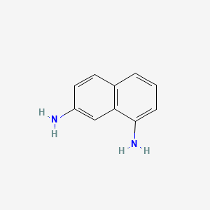 molecular formula C10H10N2 B3253518 1,7-Diaminonaphthalene CAS No. 2243-64-3