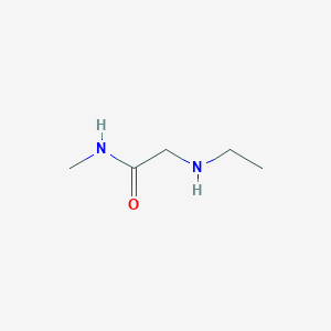molecular formula C5H12N2O B3253619 2-(ethylamino)-N-methylacetamide CAS No. 225229-03-8