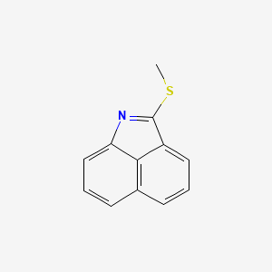 molecular formula C12H9NS B3253673 2-(Methylthio)benzo[cd]indole CAS No. 22546-91-4