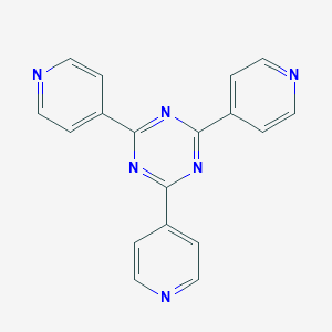 molecular formula C18H12N6 B032537 2,4,6-三(4-吡啶基)-1,3,5-三嗪 CAS No. 42333-78-8