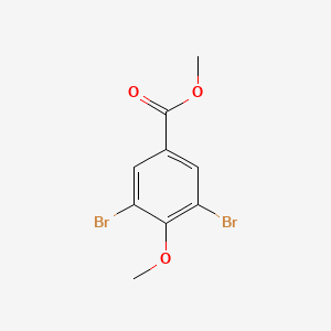 molecular formula C9H8Br2O3 B3253826 Methyl 3,5-dibromo-4-methoxybenzoate CAS No. 22812-61-9
