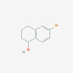 molecular formula C10H11BrO B3253852 6-Bromo-1,2,3,4-tetrahydronaphthalen-1-ol CAS No. 228256-58-4