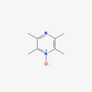 molecular formula C8H12N2O B3253942 2,3,5,6-Tetramethylpyrazine 1-oxide CAS No. 22978-83-2