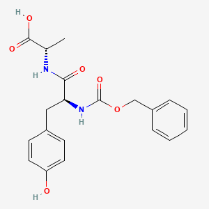 molecular formula C20H22N2O6 B3253950 Carbobenzyloxy-L-tyrosyl-L-alanine CAS No. 23018-09-9