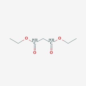 molecular formula C7H12O4 B032543 Diethyl malonate-1,3-13C2 CAS No. 77386-82-4