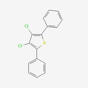 molecular formula C16H10Cl2S B3254419 3,4-Dichloro-2,5-diphenylthiophene CAS No. 23852-94-0