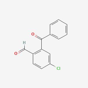 2-Benzoyl-4-chlorobenzaldehyde