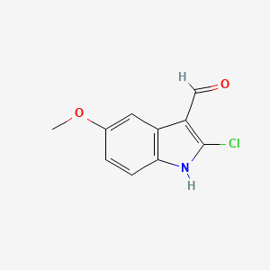 2-chloro-5-methoxy-1H-indole-3-carbaldehyde