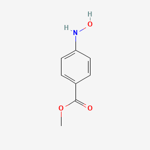 molecular formula C8H9NO3 B3254642 Methyl 4-(hydroxyamino)benzoate CAS No. 24226-29-7