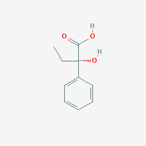 molecular formula C10H12O3 B3254657 (S)-2-Hydroxy-2-phenylbutyric acid CAS No. 24256-91-5