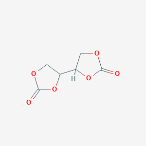 molecular formula C6H6O6 B3254967 rel-(4R,4'S)-(4,4'-Bi-1,3-dioxolane)-2,2'-dione CAS No. 24690-44-6