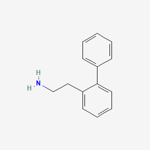 molecular formula C14H15N B3255293 2-([1,1'-Biphenyl]-2-yl)ethanamine CAS No. 252984-00-2