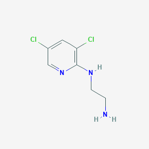 molecular formula C7H9Cl2N3 B3255324 N-(2-aminoethyl)-3,5-dichloropyridin-2-amine CAS No. 253309-39-6