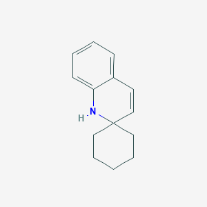 molecular formula C14H17N B3255339 1'H-spiro[cyclohexane-1,2'-quinoline] CAS No. 25337-81-9
