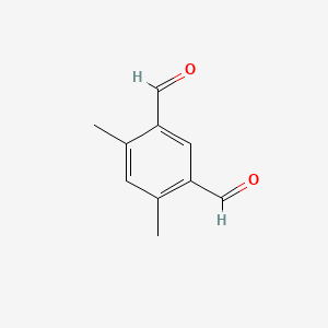 molecular formula C10H10O2 B3255406 4,6-Dimethylisophthalaldehyde CAS No. 25445-41-4