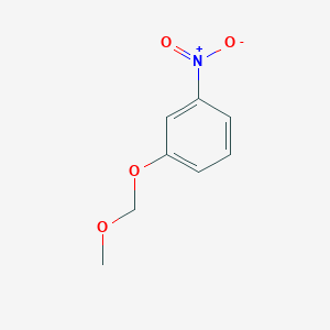 molecular formula C8H9NO4 B3255413 1-Methoxymethoxy-3-nitro-benzene CAS No. 25458-48-4