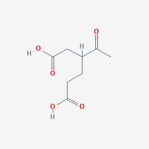 3-Acetylhexanedioic acid