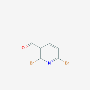 1-(2,6-Dibromopyridin-3-YL)ethanone