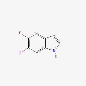 5-fluoro-6-iodo-1H-indole