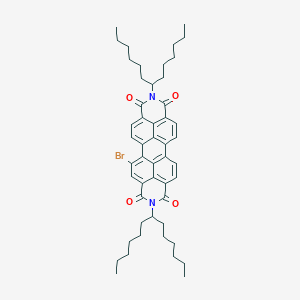 molecular formula C50H61BrN2O4 B3255798 PDI-CC6C6-Br CAS No. 259880-25-6