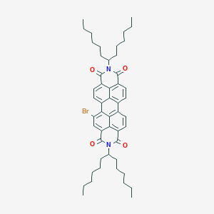 1-Bromo-N,N'-bis(1-hexylheptyl)perylene-3,4:9,10-bis(dicarbimide)