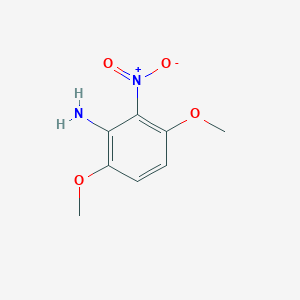 molecular formula C8H10N2O4 B3255800 3,6-Dimethoxy-2-nitroaniline CAS No. 26002-57-3