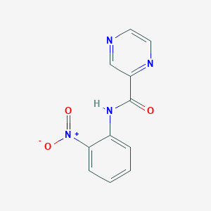 N-(2-nitrophenyl)pyrazine-2-carboxamide