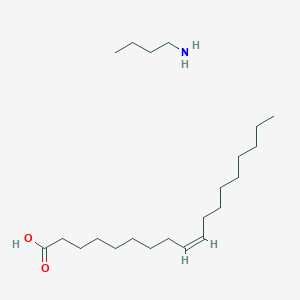 molecular formula C22H45NO2 B3255870 butan-1-amine;(Z)-octadec-9-enoic acid CAS No. 26094-13-3