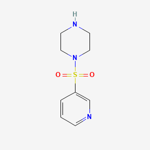 molecular formula C9H13N3O2S B3255882 1-(Pyridine-3-sulfonyl)piperazine CAS No. 26103-50-4