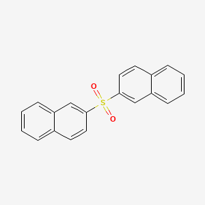 molecular formula C20H14O2S B3255952 Binaphthyl sulfone CAS No. 26189-33-3