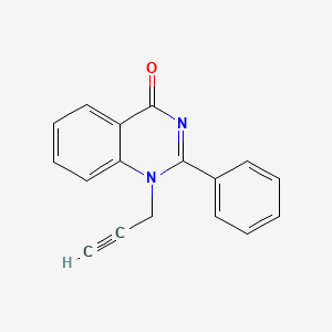 2-Phenyl-1-(prop-2-yn-1-yl)quinazolin-4(1H)-one