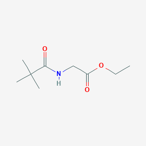 Ethyl 2-(2,2-dimethylpropanoylamino)acetate