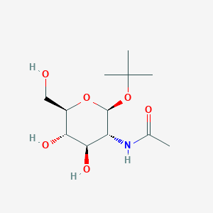 tert-Butyl 2-acetamido-2-deoxy-b-D-glucopyranoside