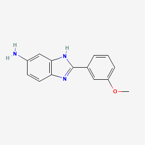2-(3-Methoxy-phenyl)-1H-benzoimidazol-5-ylamine