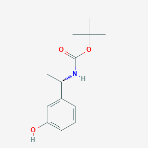 Tert-butyl [(1S)-1-(3-hydroxyphenyl)ethyl]carbamate