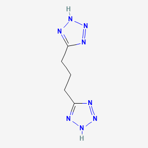 5-[3-(1H-tetraazol-5-yl)propyl]-1H-tetraazole