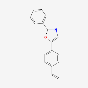 Oxazole, 5-(4-ethenylphenyl)-2-phenyl-