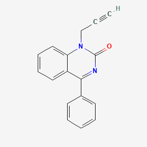 4-Phenyl-1-(prop-2-yn-1-yl)quinazolin-2(1H)-one