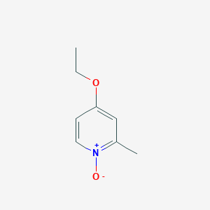 B3256365 4-Ethoxy-2-methyl-pyridine-1-oxide CAS No. 26883-31-8