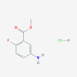5-Amino-2-fluorobenzoic acid methyl ester hydrochloride