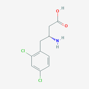 (3R)-3-amino-4-(2,4-dichlorophenyl)butanoic acid