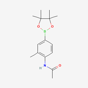 Acetamide, N-[2-methyl-4-(4,4,5,5-tetramethyl-1,3,2-dioxaborolan-2-yl)phenyl]-