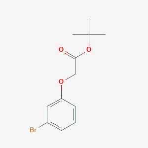 molecular formula C12H15BrO3 B3256817 tert-Butyl 2-(3-bromophenoxy)acetate CAS No. 277331-38-1