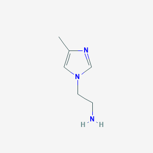 molecular formula C6H11N3 B3256880 2-(4-Methyl-1H-imidazol-1-yl)ethanamine CAS No. 279236-22-5