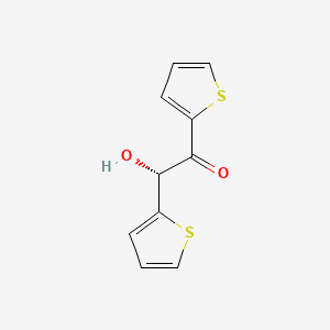 (2r)-2-Hydroxy-1,2-di(thiophen-2-yl)ethanone