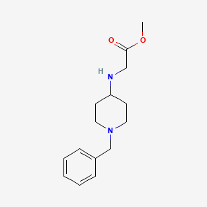 Methyl 2-((1-benzylpiperidin-4-yl)amino)acetate