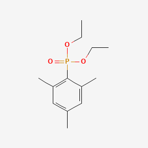 molecular formula C13H21O3P B3256970 Diethyl mesitylphosphonate CAS No. 28036-01-3